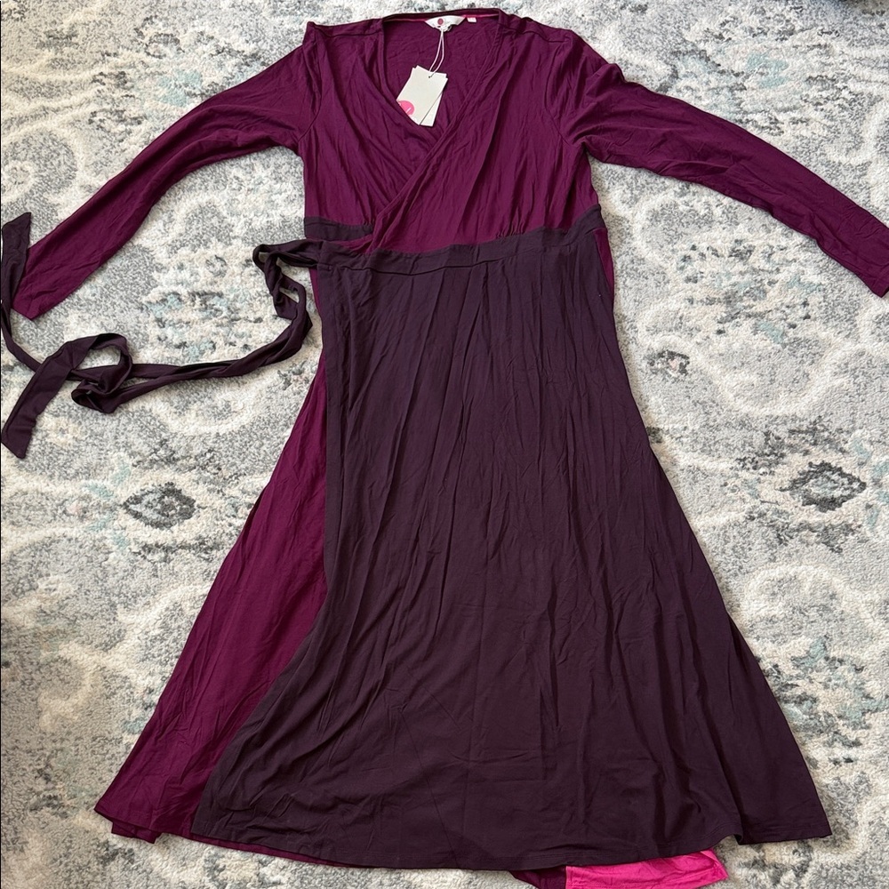 Boden Wrap Maxi Dress